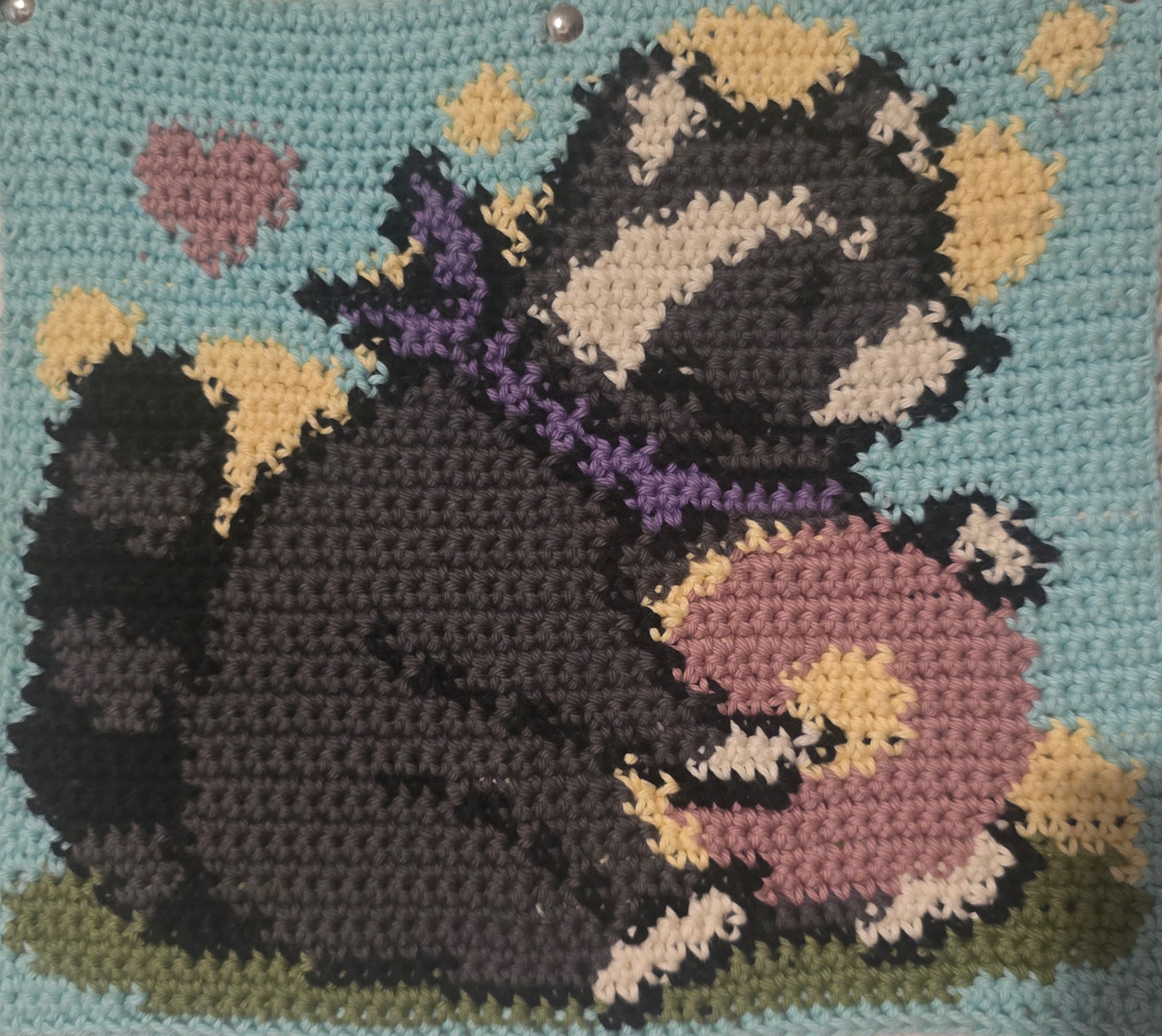 Crochet tapestry